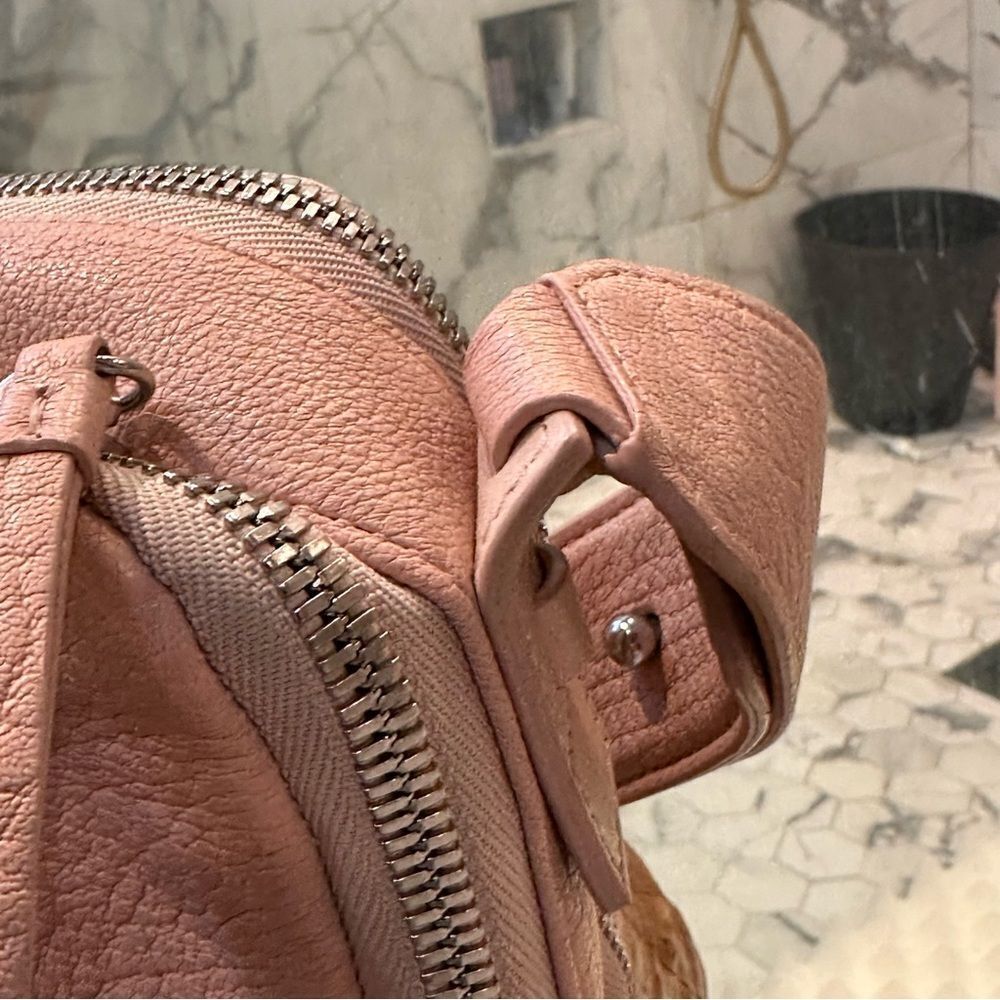 ALLSAINTS Vincent Crossbody Bag In Peach Pink - Picture 11 of 13